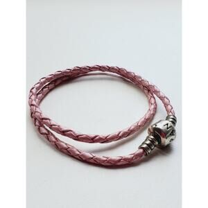 Pandora Iconic Charm Snake Bracelet in Sterling Silver 7.5IN